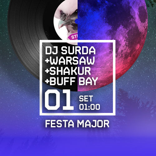 DJ SURDA +WARSAW +SHAKUR +BUFF BAY - DG01 SET'19